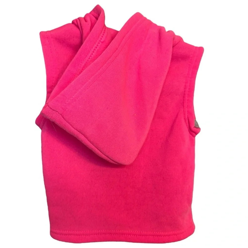 Diva Pink Kids Vest with Love Design